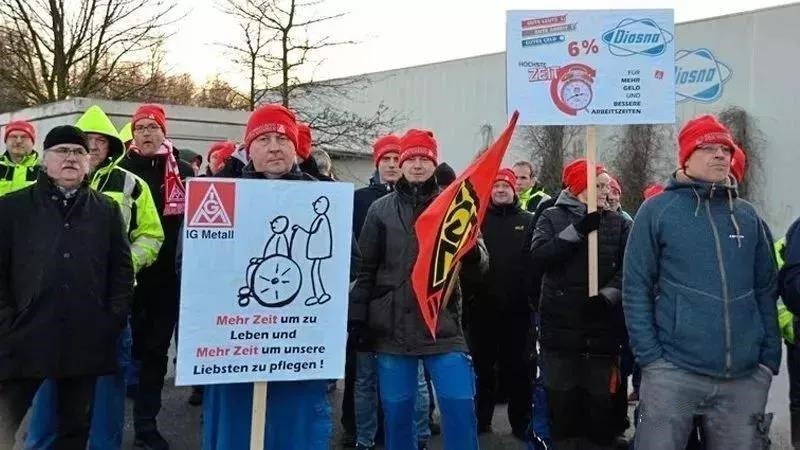 德国34年来最强势大罢工：要求每周只上28小时班-激流网