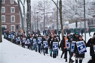 哈佛大学研究生雇员正式发动罢工-激流网