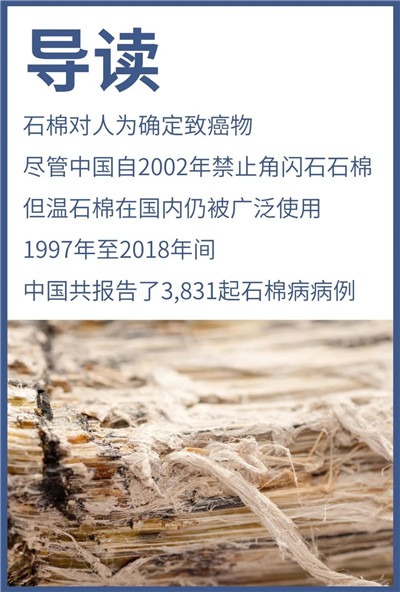 中国石棉企业的分布和石棉病例，1997−2019-激流网