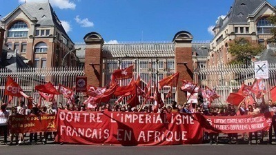 多国共青团和进步青年组织抗议法国在非洲的帝国主义行径-激流网